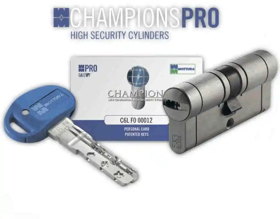 cilindro mottura champions pro 960x750 - Servicio de Cerraduras de Seguridad de Mottura Champions